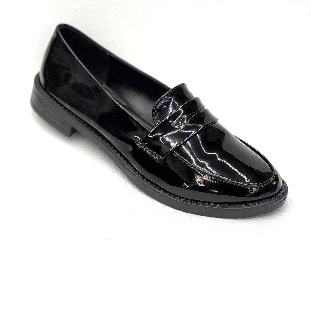 Mocasines para mujer penny loafer seven green Lara sg20188 charol